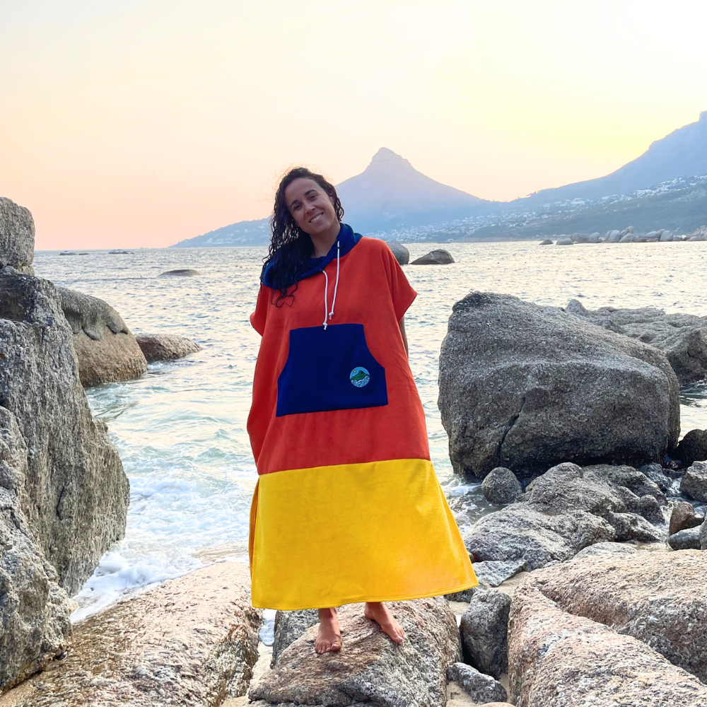 Hooded changing towel poncho on sale
